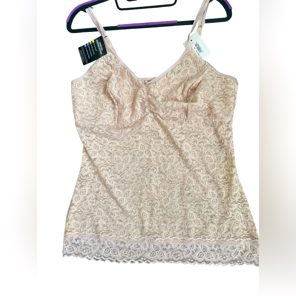 Bali Cream Lace Chemise NWT - Picture 3 of 4
